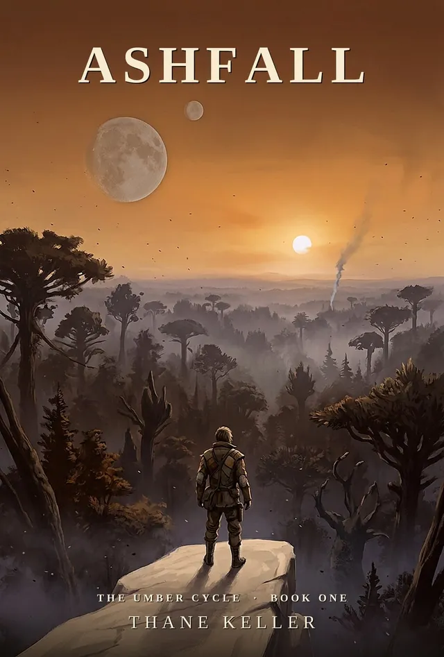 Front cover of Ashfall by Thane Keller