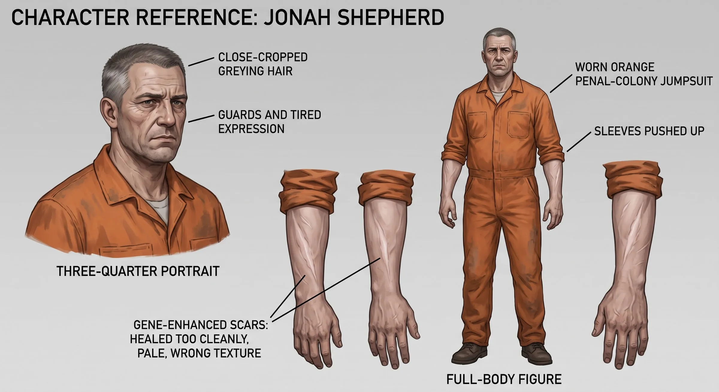 Reference sheet for Jonah Shepherd